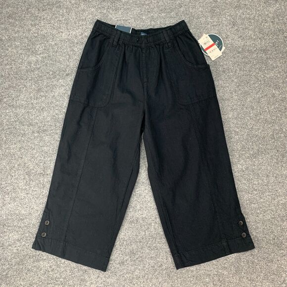 Karen Scott Capri Pants Womens XS Extra Small Comfort Waist Pull On Gaucho *READ - Picture 2 of 12